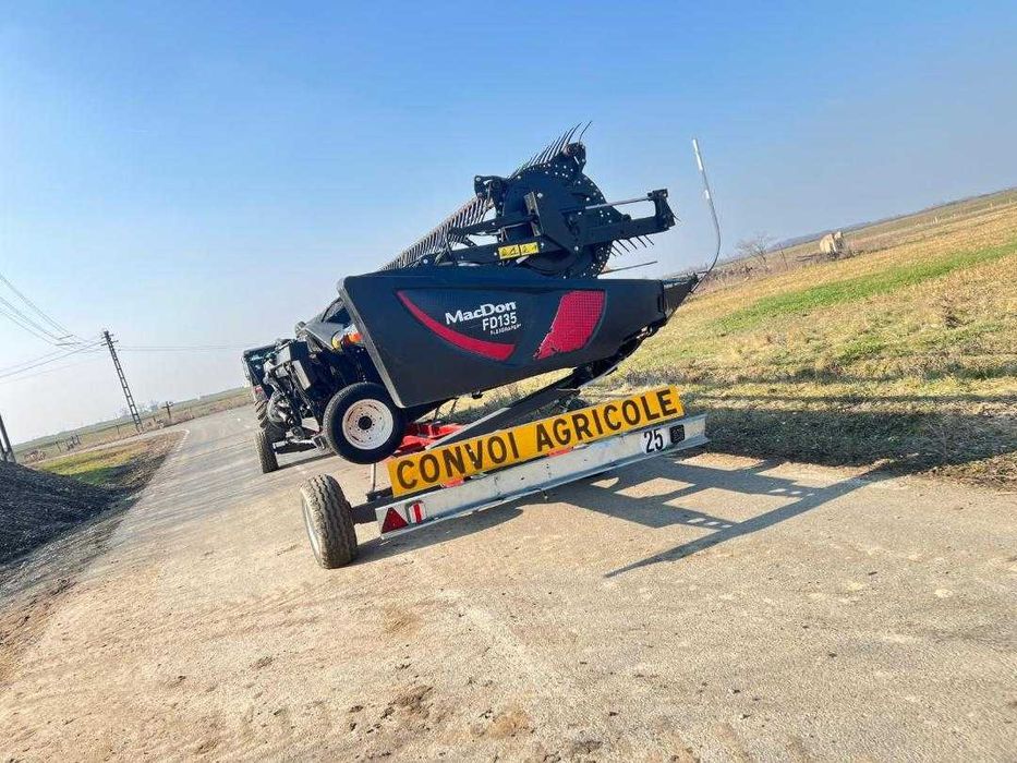 Case Ih Axialflow 8240-heder Macdon-carucior Cochet-heder Sunlite