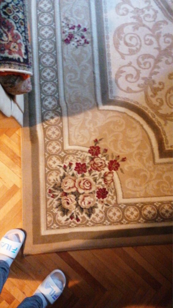 Set covor si carpeta persan