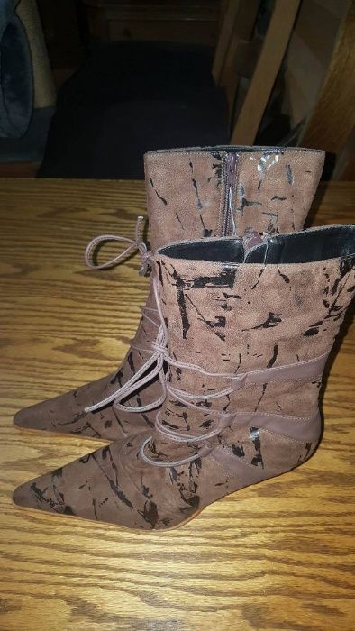 cizme western cu toc