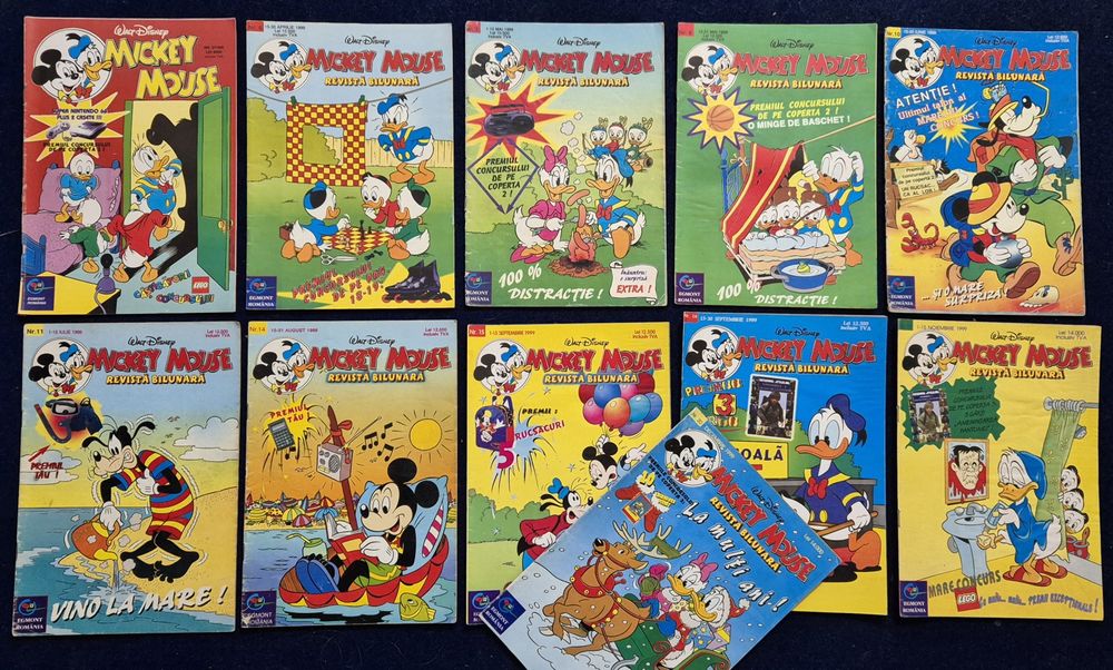 Reviste Mickey Mouse
