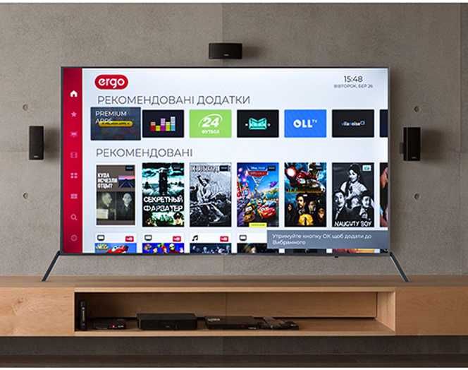 Продам телевизор smart 55 дюймов 4K