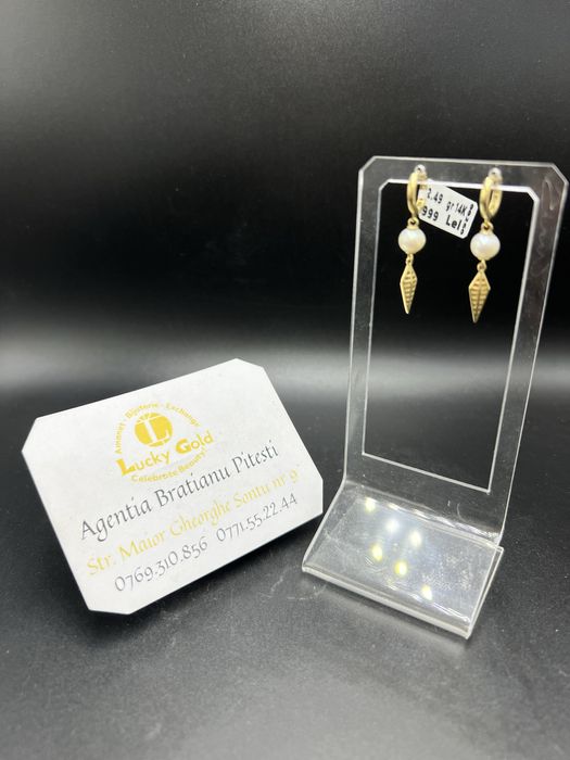 Cercei aur 14k 2.49 gr cod 22200