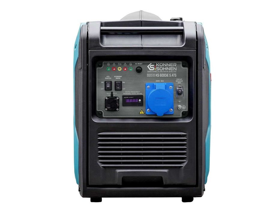 Generator de curent cu invertor 5.5 kW Koenner KS 6000iE S cu ATS