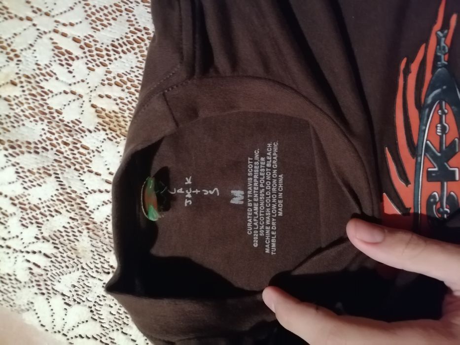 Travis scott brown long sleeve