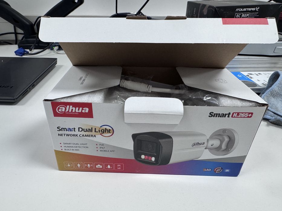 Camera Supraveghere POE IP Dahua 4MP Full HD IR 50m IPC-HFW1439TL1