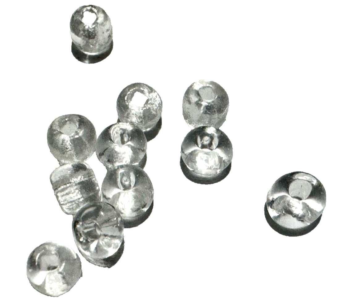 Margele din sticla Ceha, 4,5 x 3 mm, Crystal Clear, Hand Made