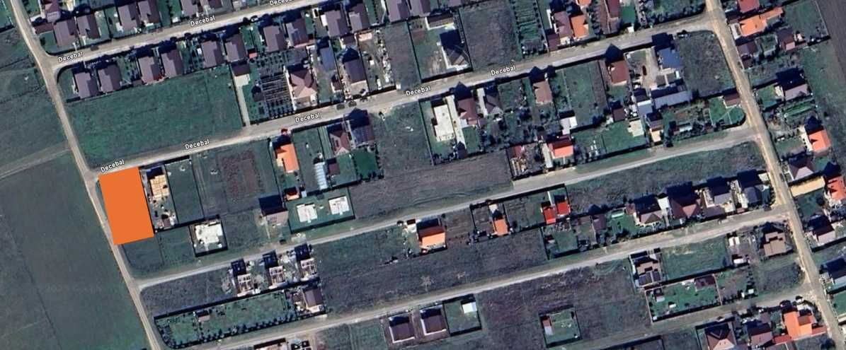 Teren Intravilan 900mp – Constructie Casa – Harman str Decebal