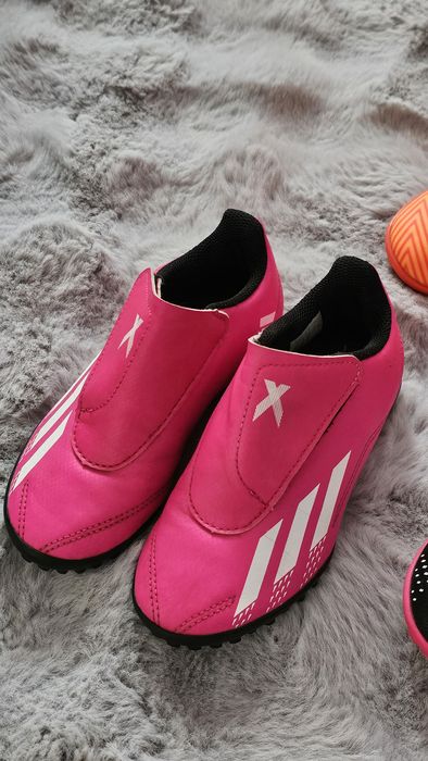 Ghete fotbal Adidas pentru copii, mărimea 28
