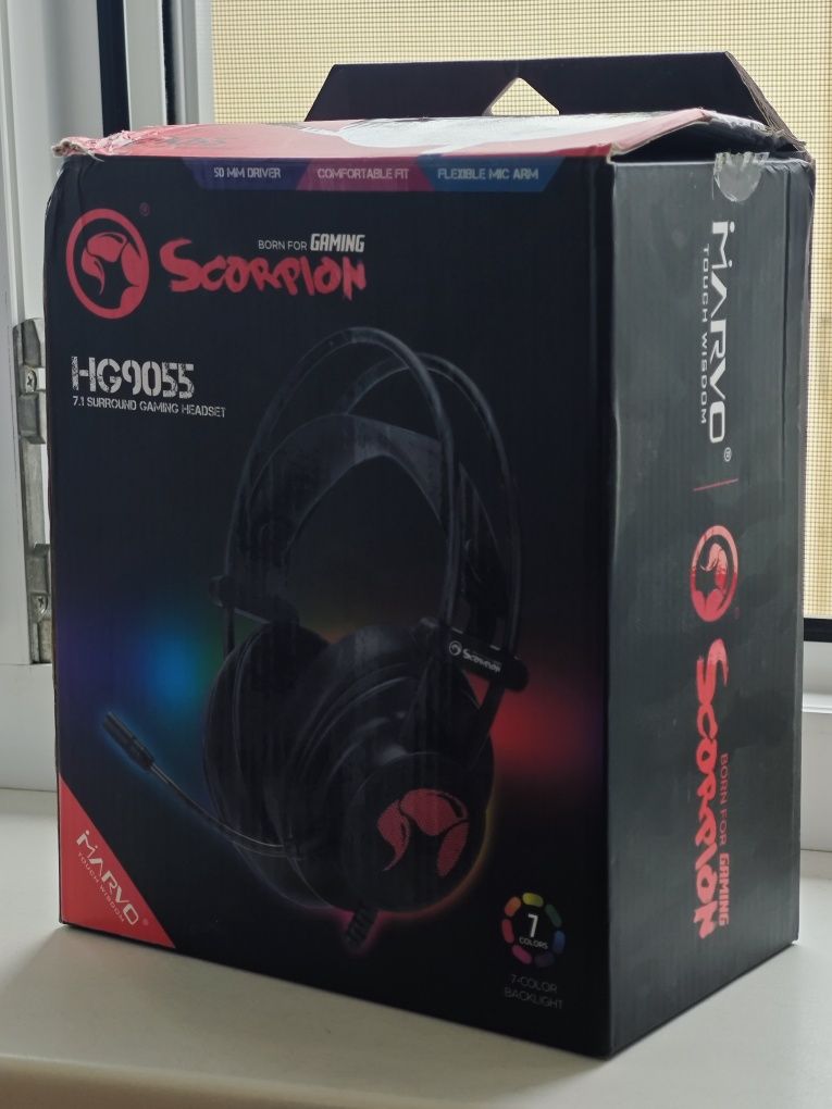 Геймърски слушалки Marvo Scorpion HG9055 7.1