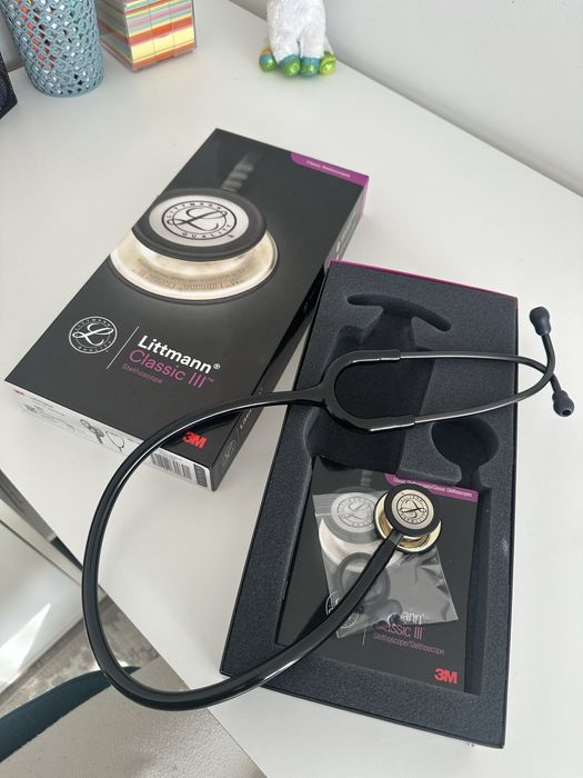 Stetoscop Littmann 3 clasic sampanie