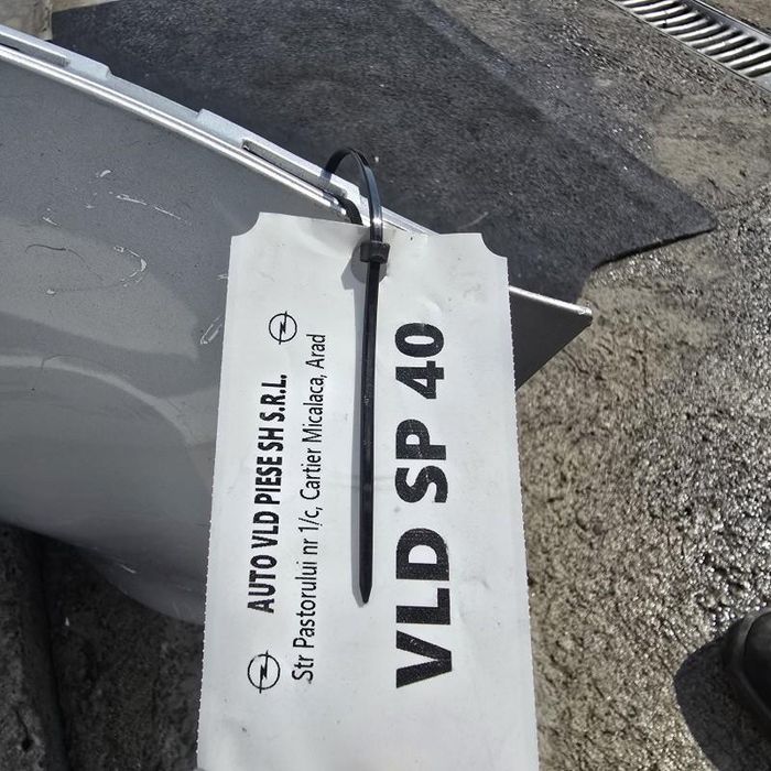 Bara spate spoiler Opel Corsa D facelift