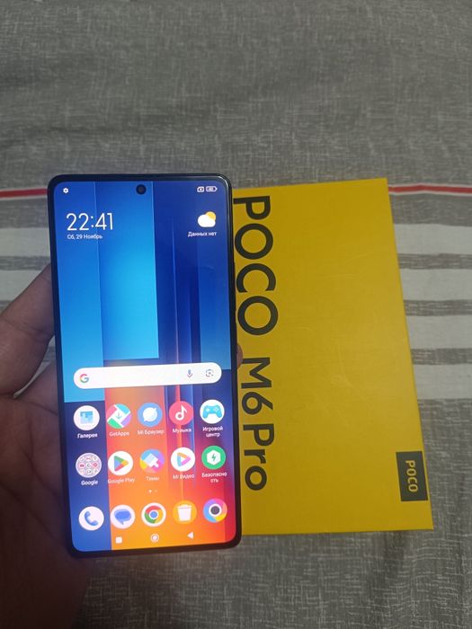 Xiaomi Poco M6 Pro 16/256GB Green Igravoy Karobka Holati Zor Otlichni