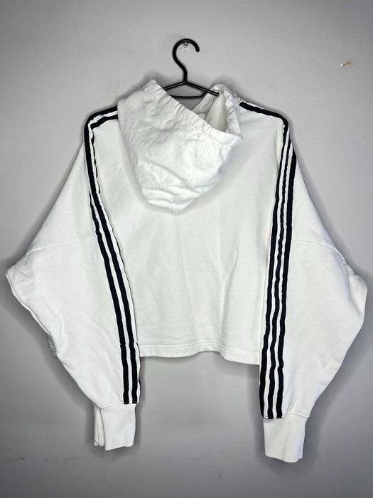 Adidas Originals Cropped 3-Stripe Hoodie Дамско Горнище