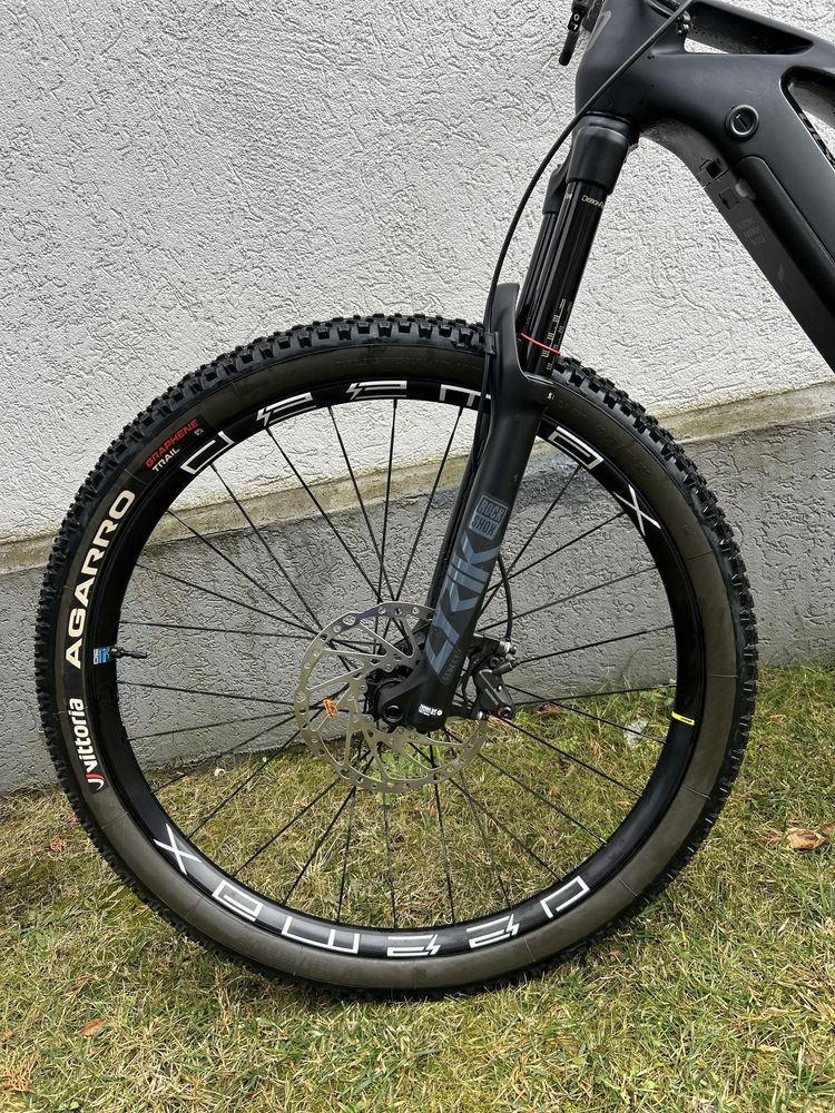 Bicicleta electrica Olympia karbo, Ebike ,full suspension, marime S-M