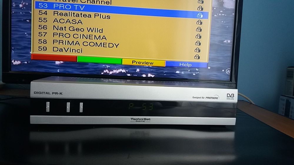 Receptor decodor digital tv
