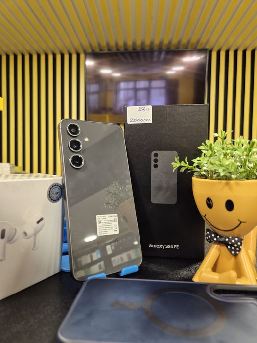 Samsung S24 FE, 256гб,Kaspi0-0-24