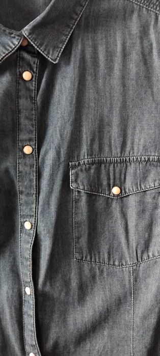 Lot 2 camasi denim ,de dama ,marime M/38/40