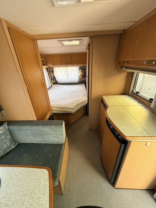 Rulota Dethleffs Beduin 450,1998,4 pers,Mover,fransbed,baie mare,dus