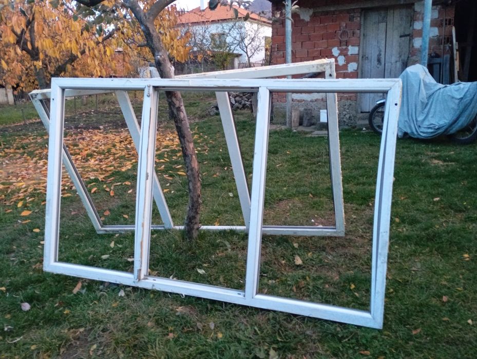 4броя Pvc дограма ПВЦ пвц в добро състояние