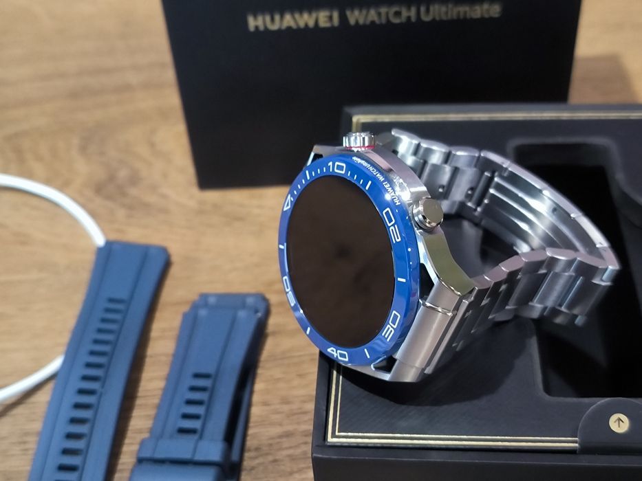 Huawei watch ultimate Blue Titanium