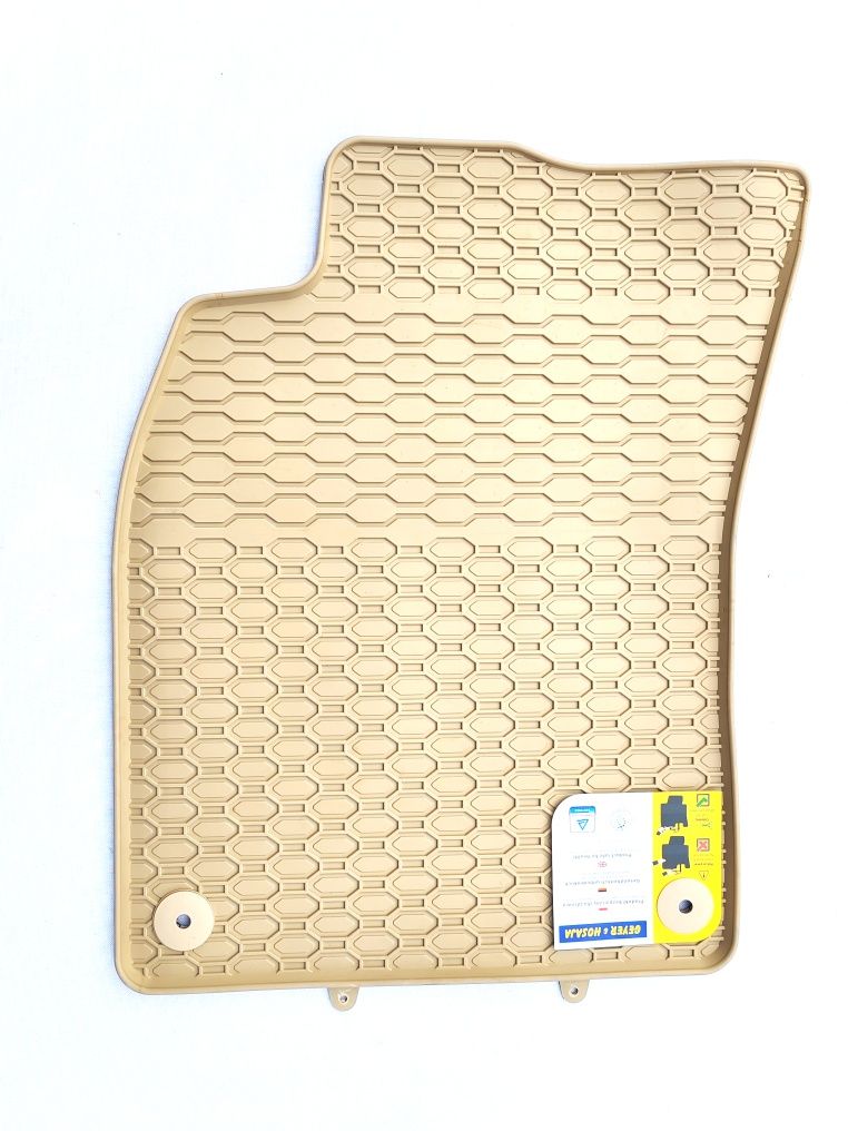 Covorase cauciuc Bej pentru Audi A4 B6/B7( 2000-2008)