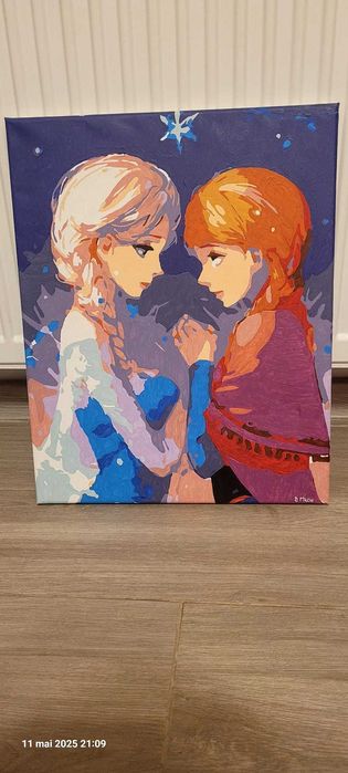 ELSA castel, calendar de advent, tablou