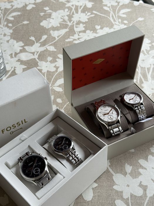 Vand set ceas Fossil el-ea