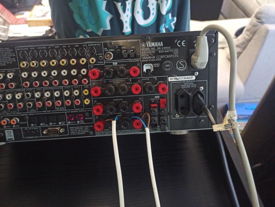 Yamaha rx-v3800 7.1 11ch 2 zone