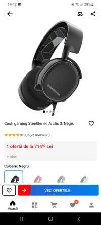 Casti PC/Gaming Steelseries Arctis 3