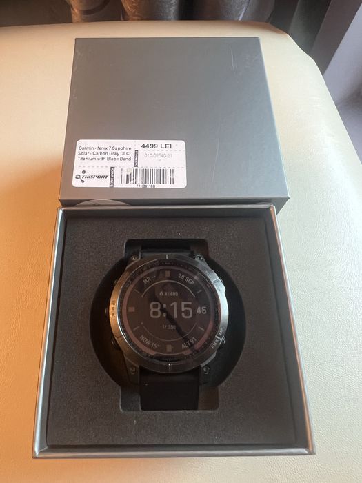 Garmin fenix 7 solar / safir