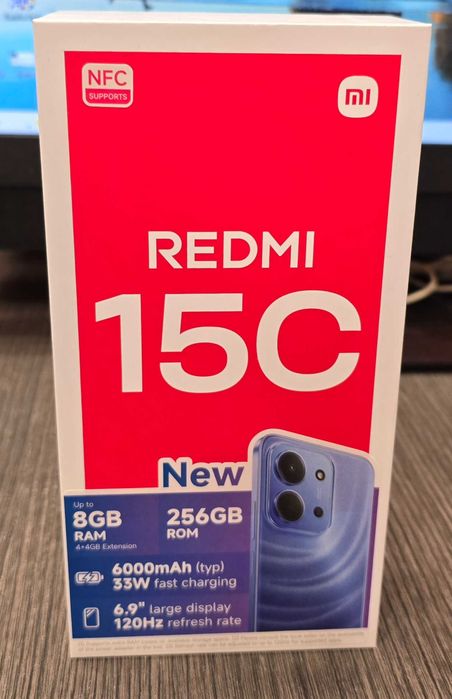 Hope Amanet P4 Redmi 15C / 256GB 4GB RAM / Sigilat / OFerim Garantie