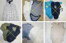 outlet: lot haine bebe, mărimea 74 (37 de piese)