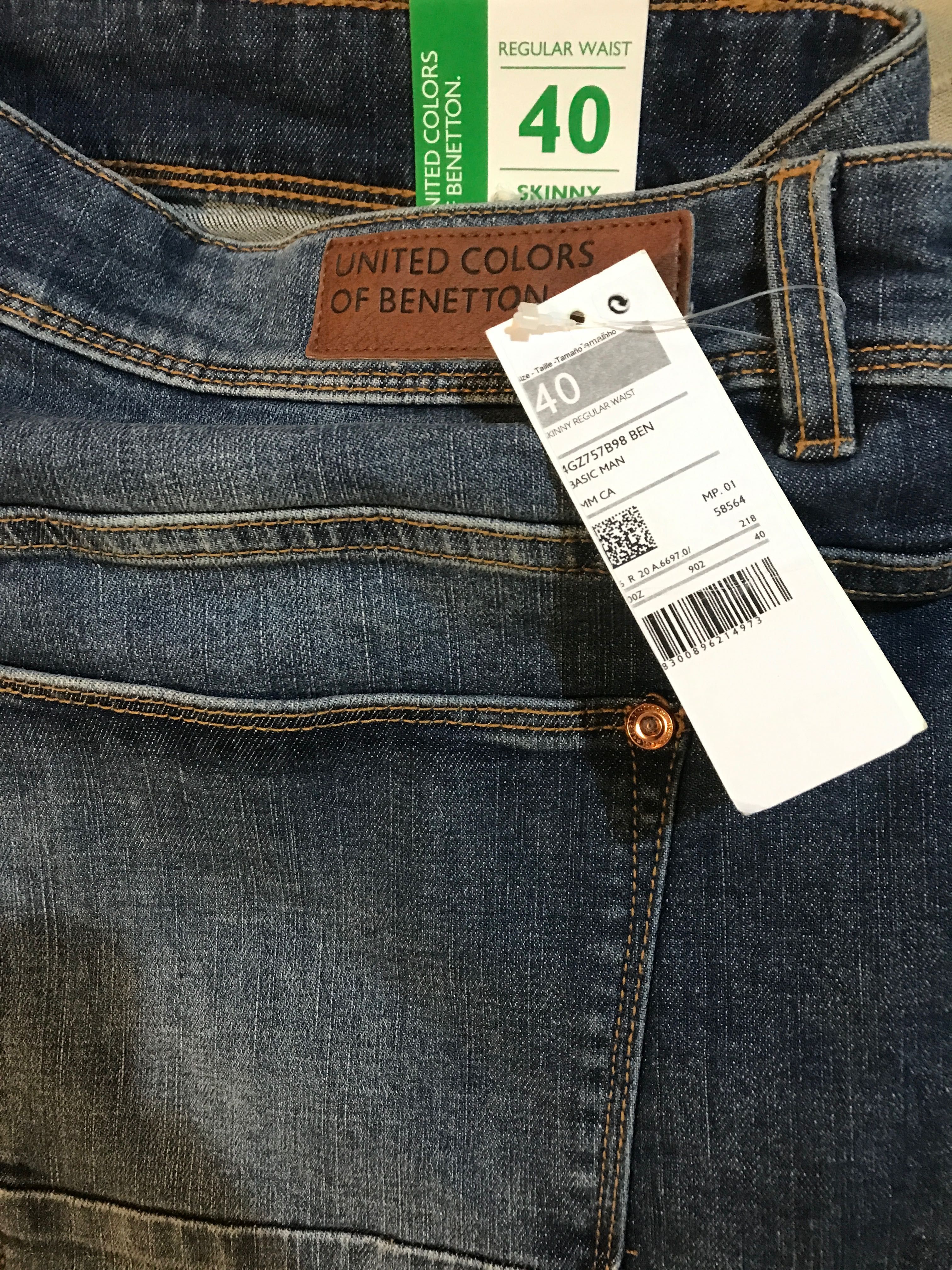 мъжки дънки Benetton 40/32