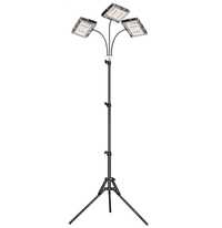 Лампа за отглеждане на растения STELS, Трипод, Таймер, 150 LED, Черен