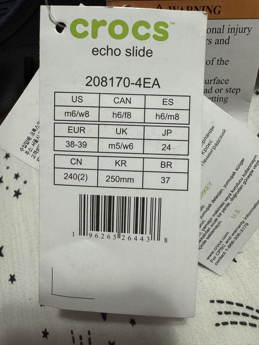 Crocsi Echo Slide Blue