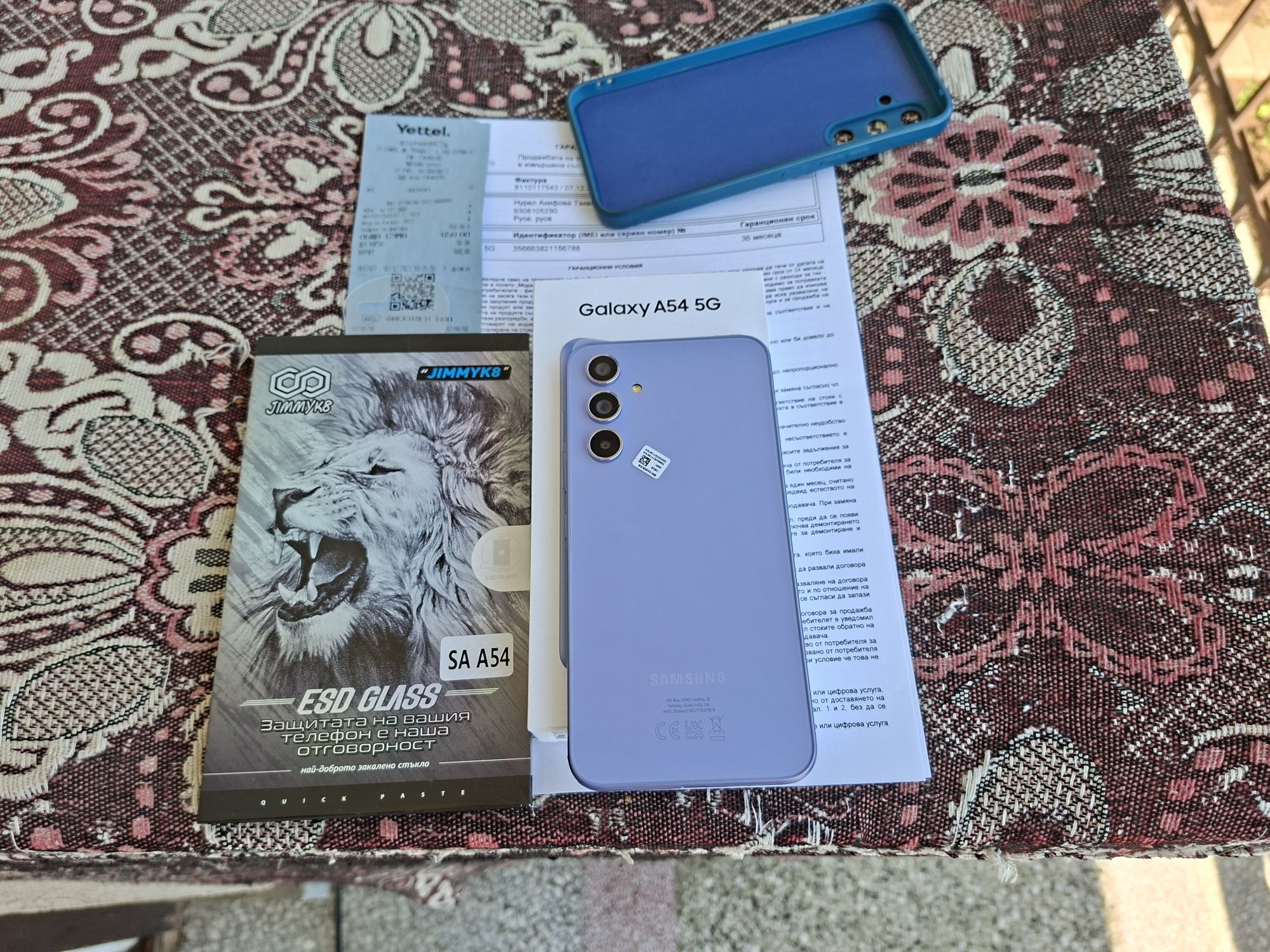 Samsung A54 5G нов 36м.Гара.