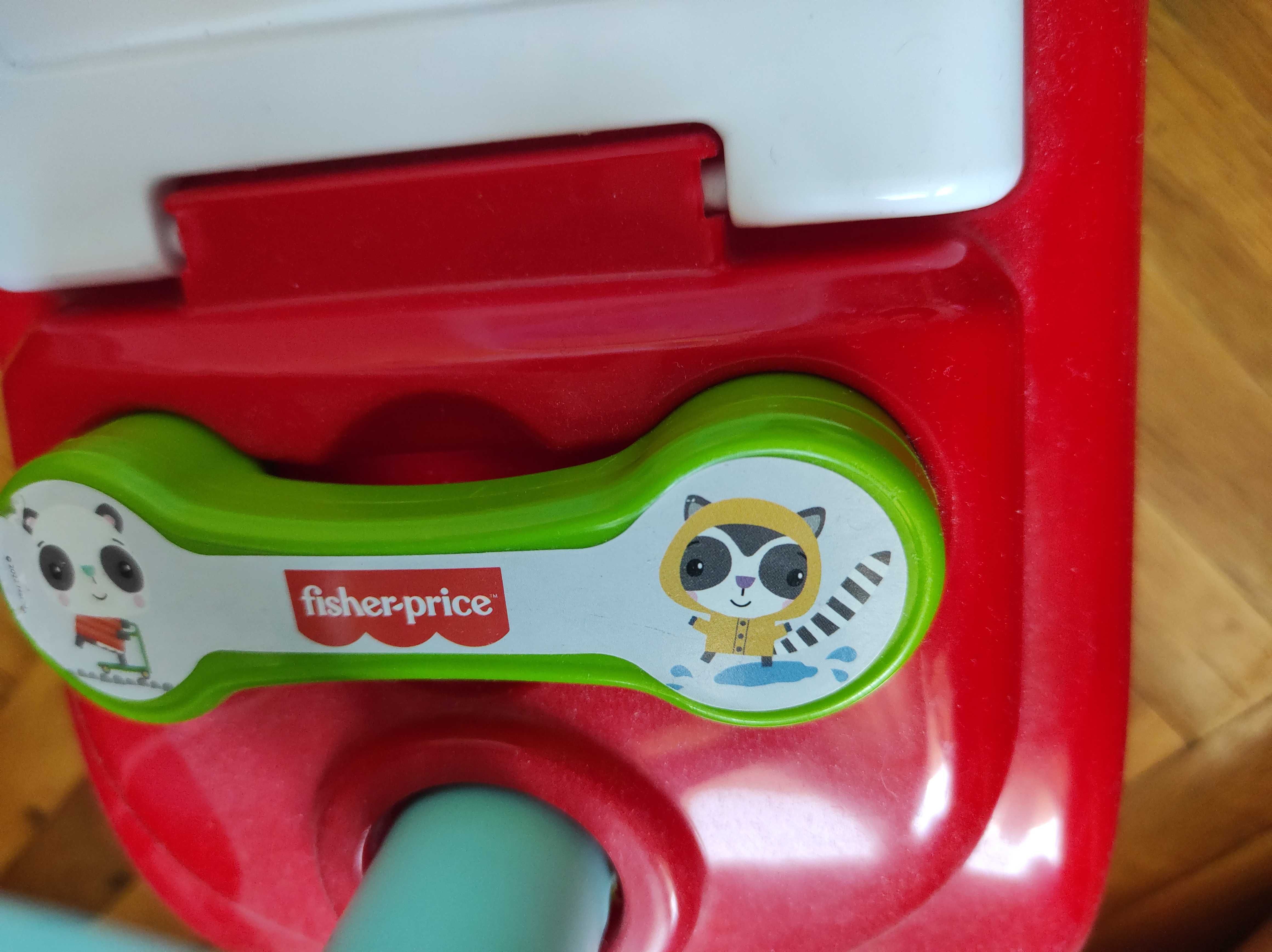 Образователна проходилка тип кола, Fisher Price, с клаксон, телефон
