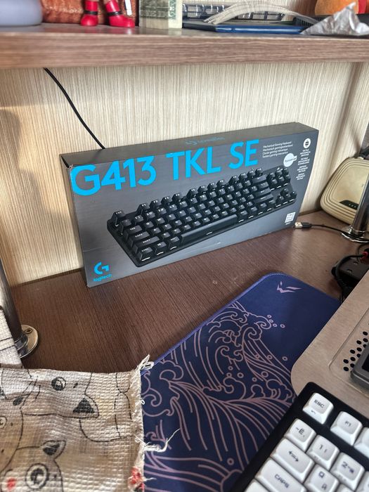 Клавиатура logitec g413tkl se