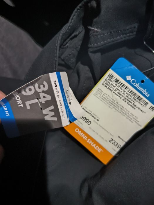 Продам новые шорты Columbia, размер 34