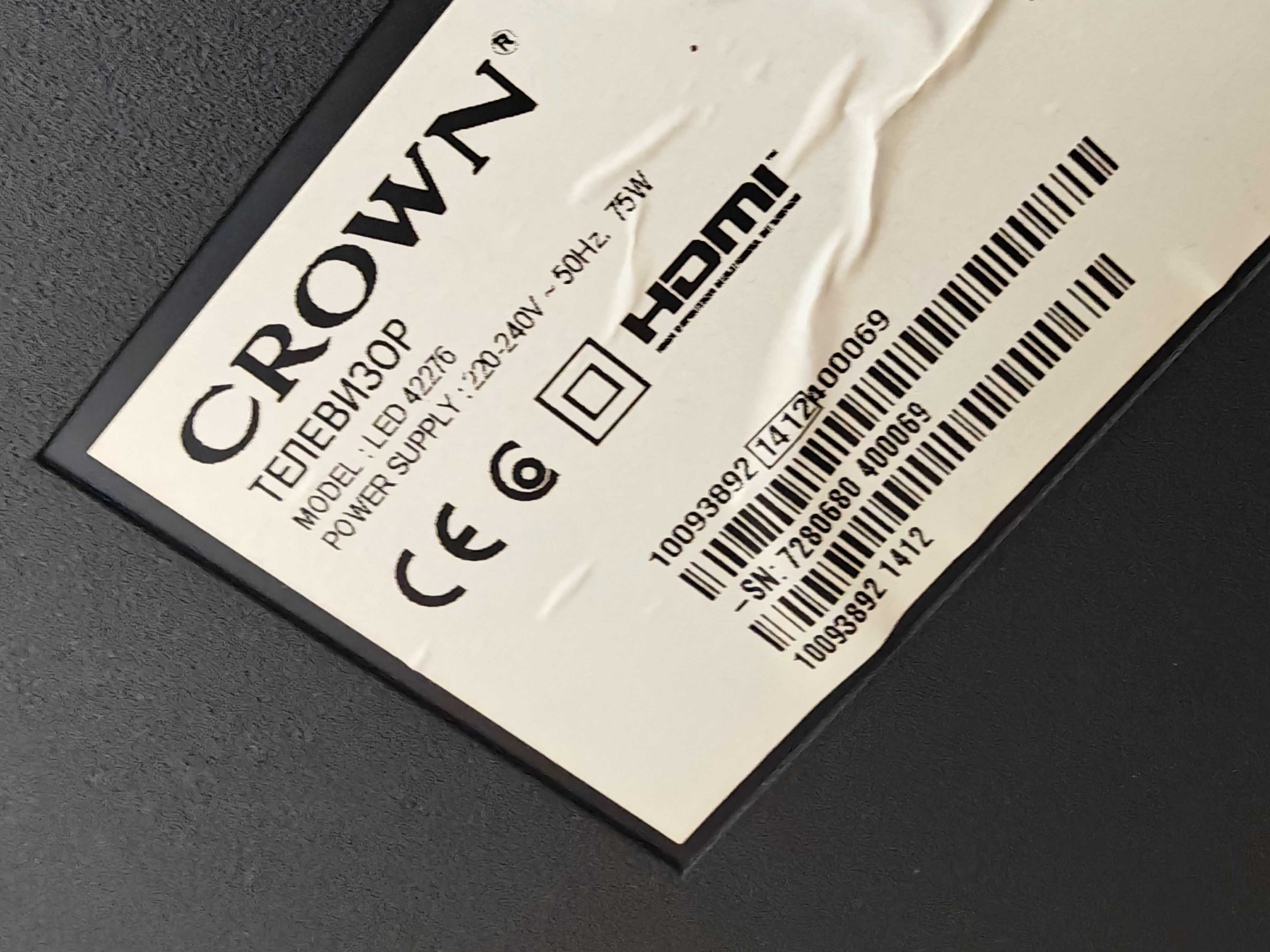 42'' Crown Led TV