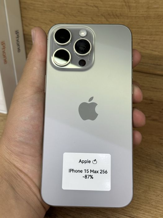 Айфон 15 про мах Ёмкость 87