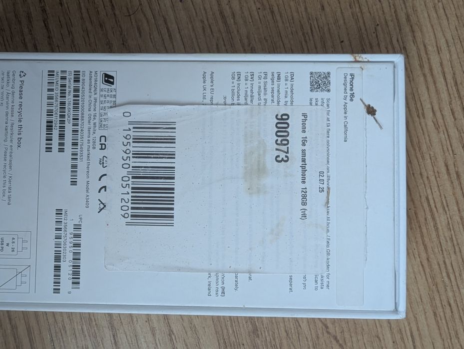 iPhone 16e ca și nou