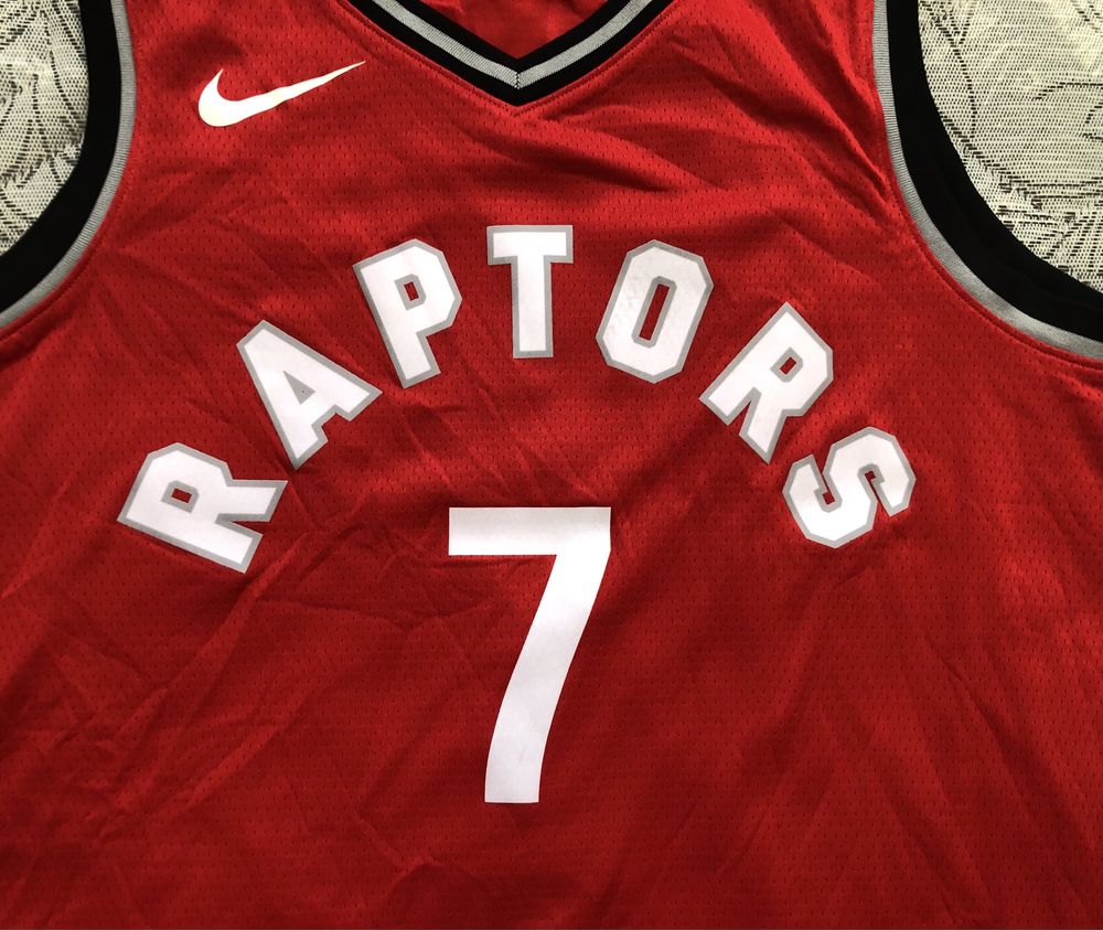 Nike NBA #7 Kyle Lowry Toronto Raptors Icon Edition Swingman Jersey