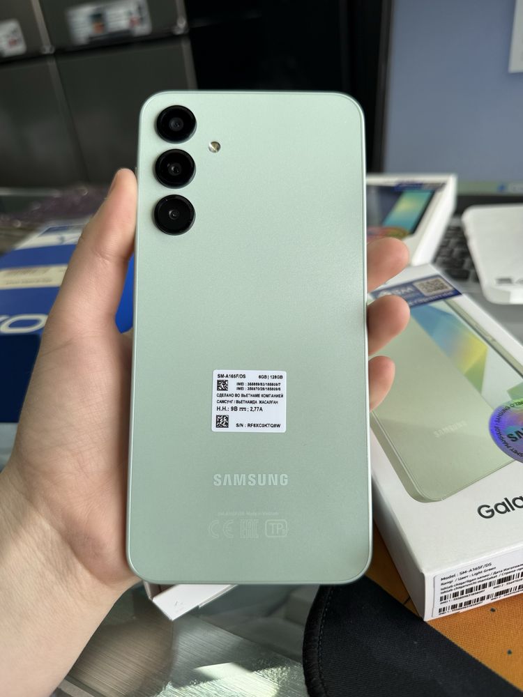 Samsung galaxy A16 128 xotira 1 yilgarantiya rassrochkaga xarid qiling