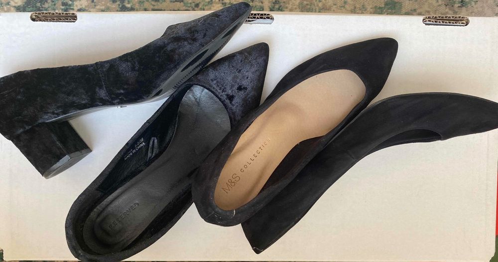 Бъндъл от офисни обувки, номер 39