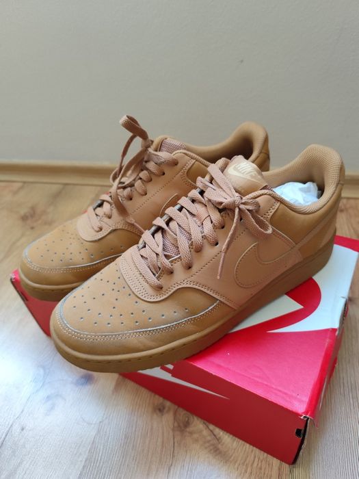 Nike court vision Lo 44 номер кафяви