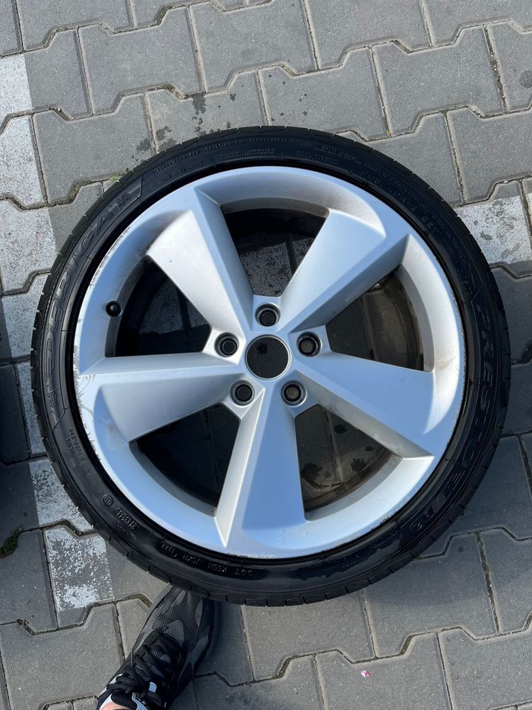 jante + cauciucuri 235/40 r17 vw skoda seat