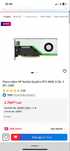 Placa video HP Nvidia Quadro RTX 4000