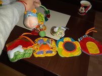 Мека книжка за кошара и дрънкалка