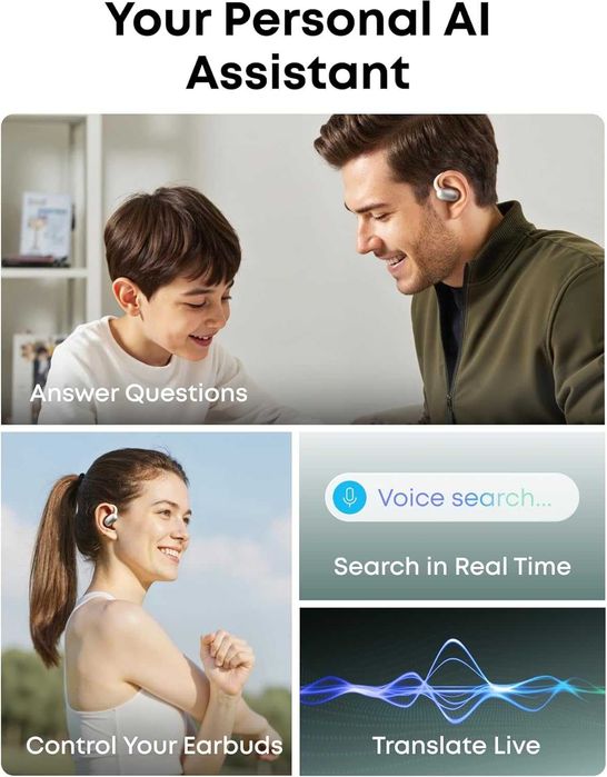 Soundcore AeroFit 2 AI Assistant от Anker, слушалки с отворени уши